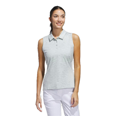 Ultimate365 Jacquard Sleeveless Polo Damen