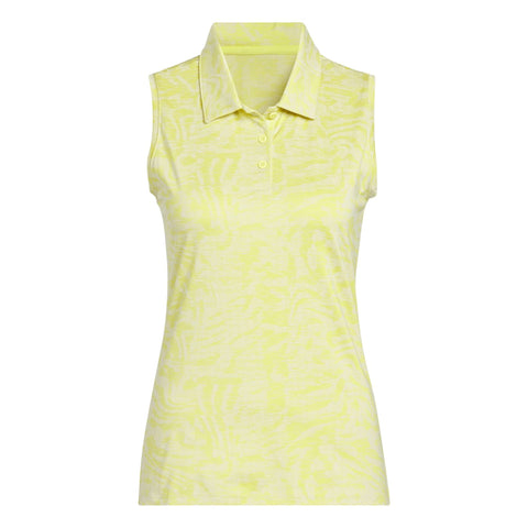 Ultimate365 Jacquard Sleeveless Polo