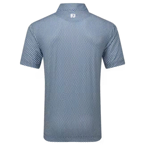 Houndstooth Geo Lisle Polo