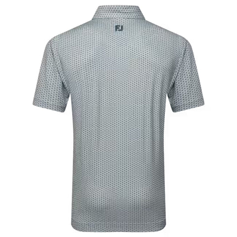 Houndstooth Geo Lisle Polo