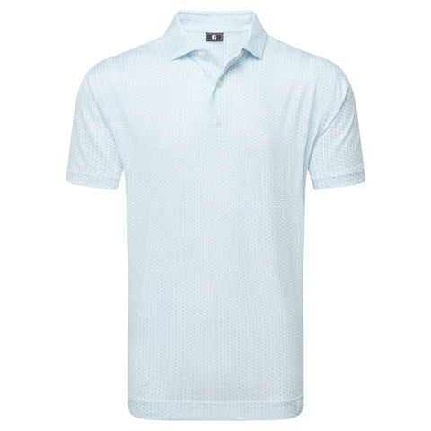 Houndstooth Geo Lisle Polo