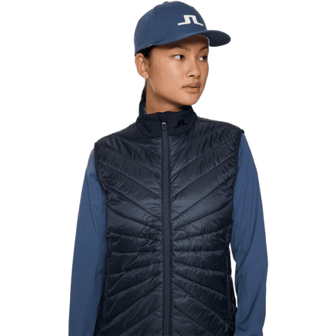 Madde Quilt Hybrid Weste Damen