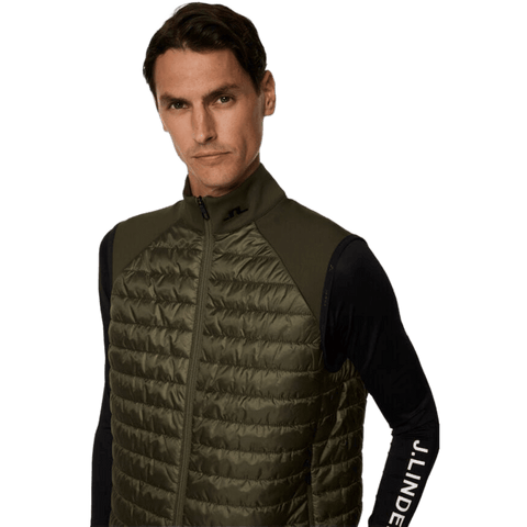 Hayden Quilt Hybrid Weste Herren