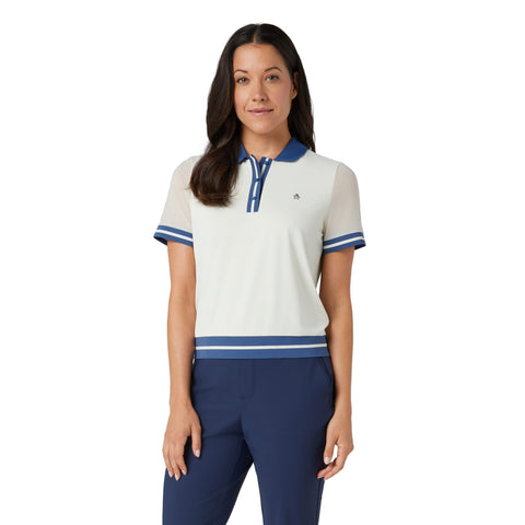 Waist Length Colourblock Polo