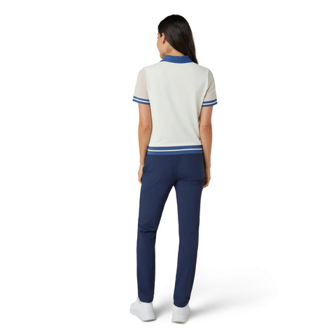 Waist Length Colourblock Polo