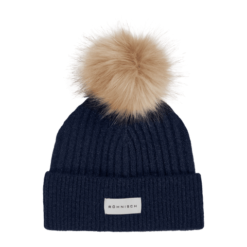 Pom Rib Beanie