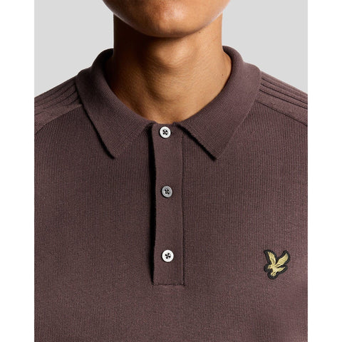 Golf Long Sleeve Knitted Polo