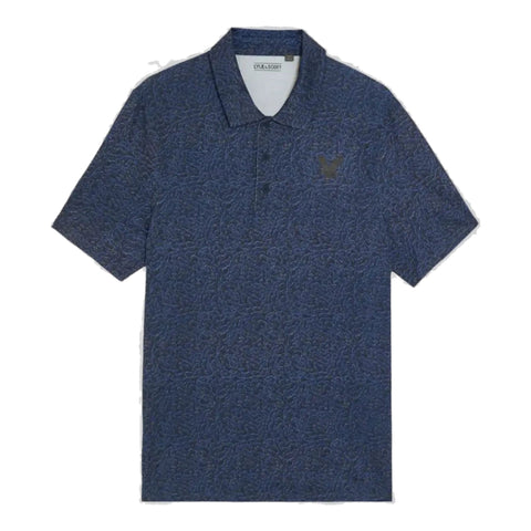 Golf Micro Contour Printed Polo Herren
