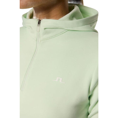 Aerialle Quarter Zip Kapuzenjacke Damen