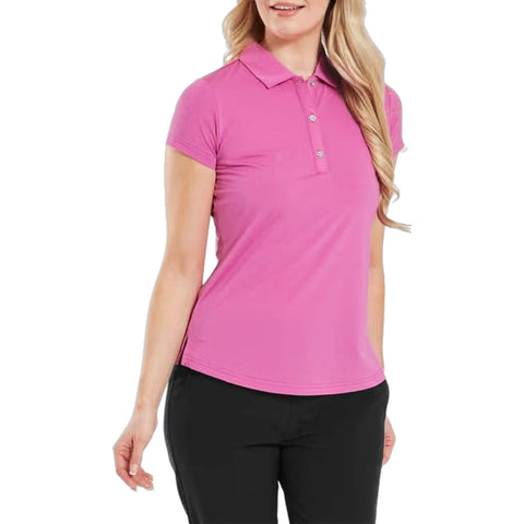 Cap Sleeve Lisle Polo Damen
