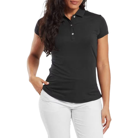 Cap Sleeve Lisle Polo Damen