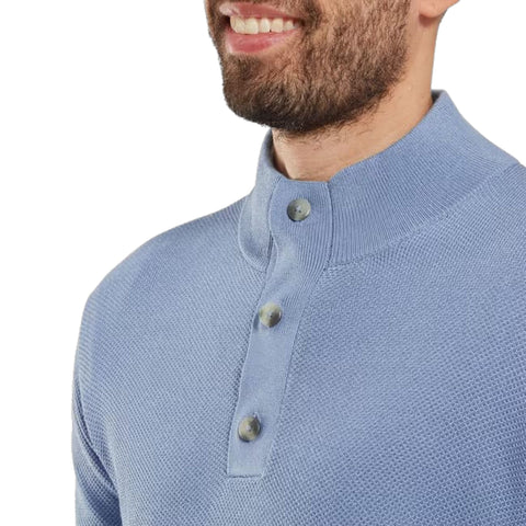 Drirelease Button Placket Sweater Herren
