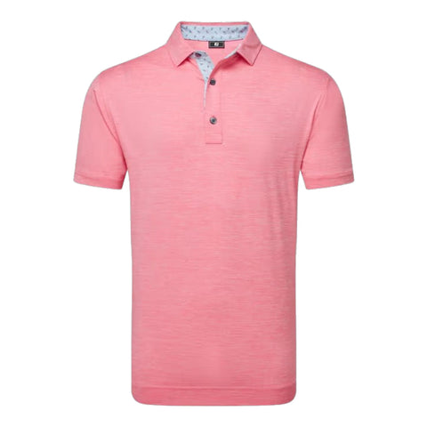 Heather Lisle with Trim Polo Herren