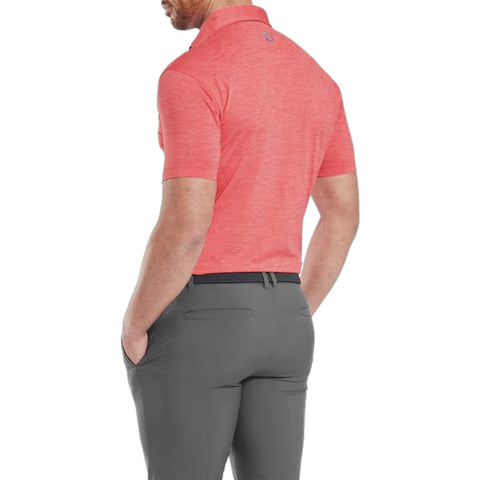 Heather Lisle with Trim Polo Herren