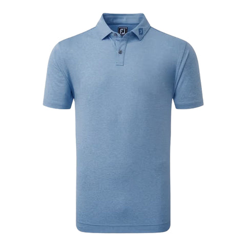 Heather Self Collar Lisle Polo Herren