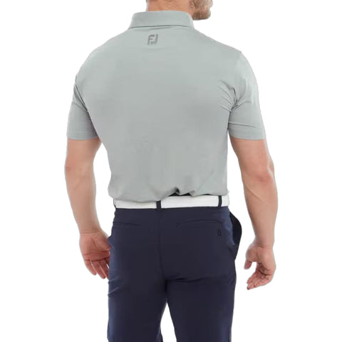 Heather Self Collar Lisle Polo Herren