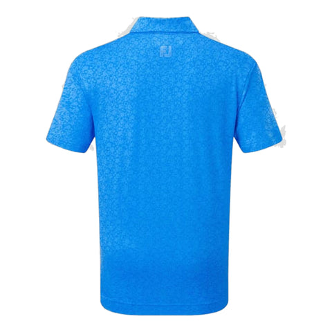 Junior Painted Floral Lisle Polo