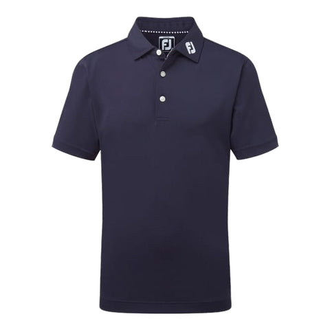 Junior Stretch Pique Solid Polo