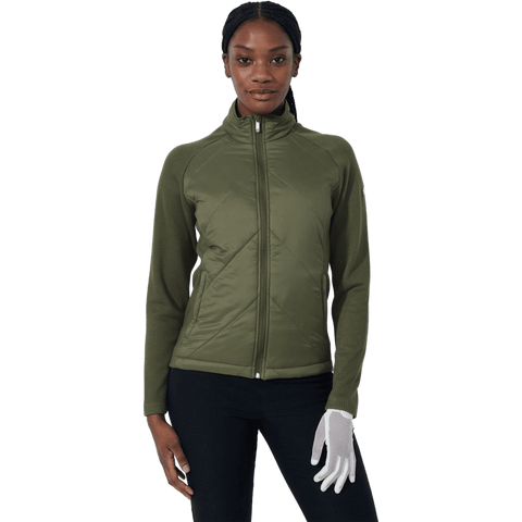 Quilt Hybrid Jacke Damen