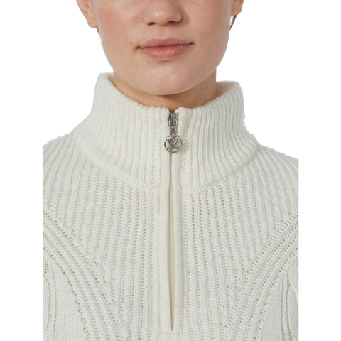 Lined Cable Pullover Damen