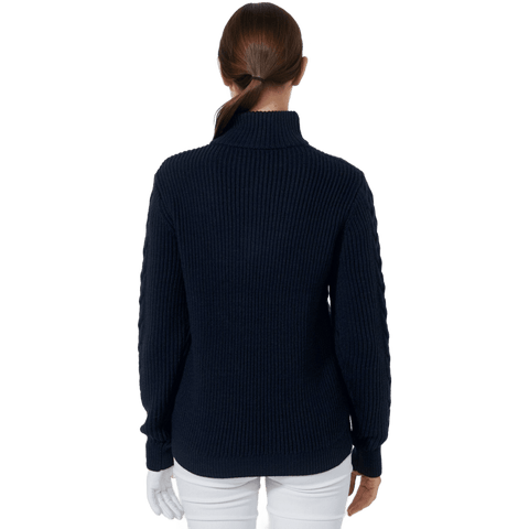 Lined Cable Pullover Damen