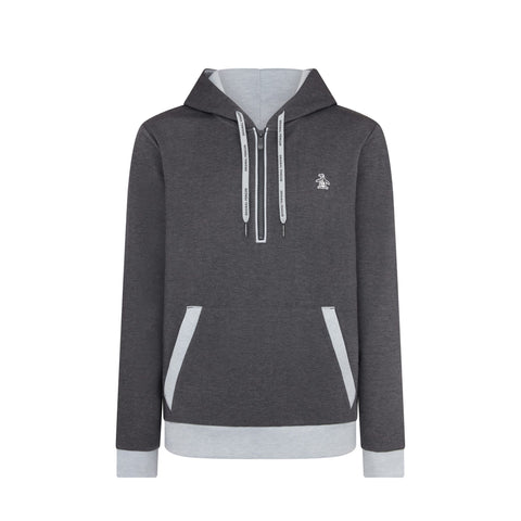1/4 Zip Colour Block Hoodie Herren