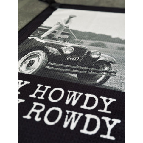 Say howdy, stay rowdy Car Schlägertücher