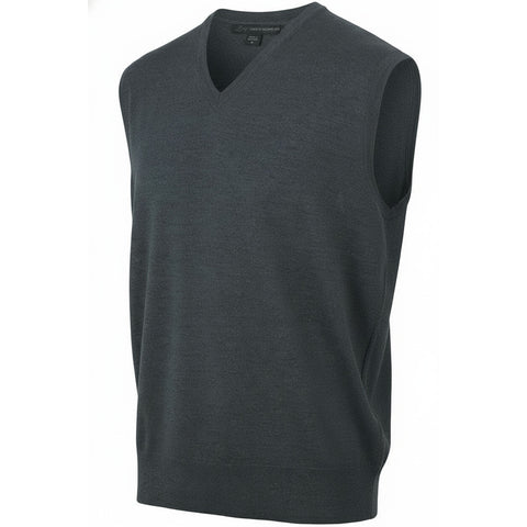 50:50 Merino V Neck Slipover Jeans (Blue) S Herren