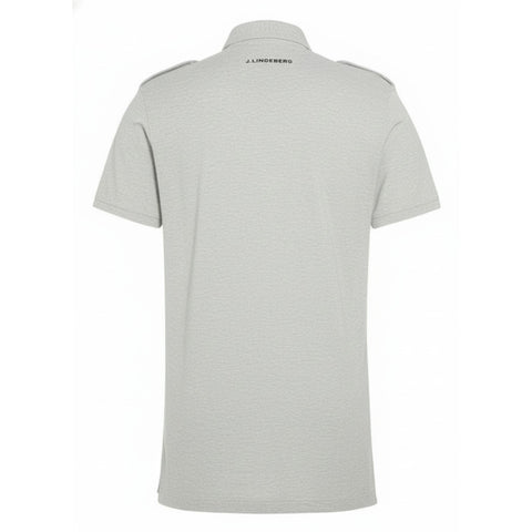 M Cliff JL Pique Stone Grey Melange S Herren