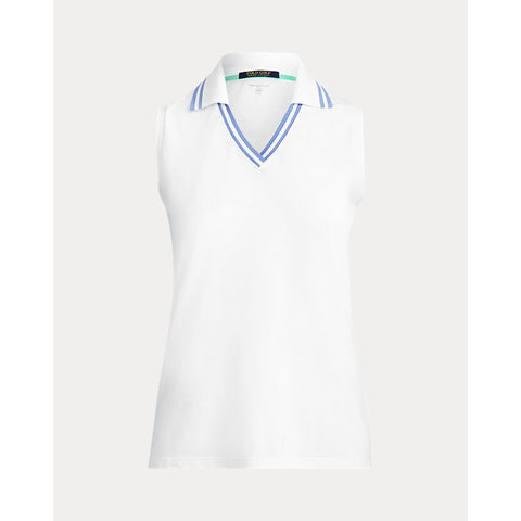 S/L Cricketsleevelessknit Golfpolo Damen