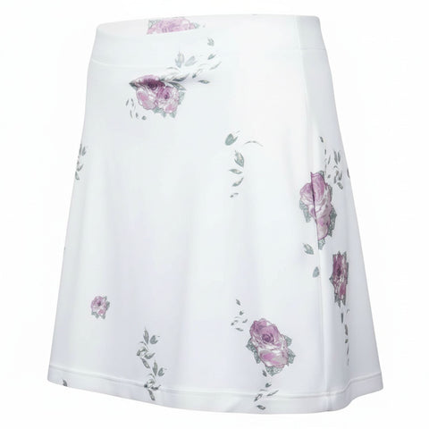 W Jersey Skort Flower White 44 Damen