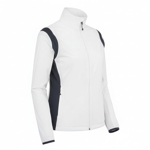 W Hurricane Jacket Flower White S Damen