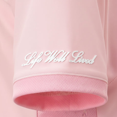 W Golf Liaison SS Polo mit Swarovski Kristallen Ro Damen