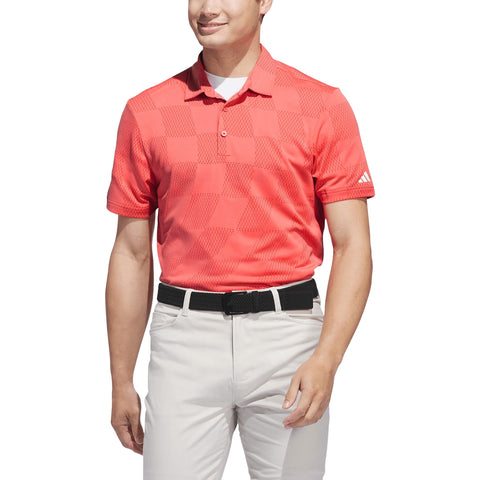 Ultimate365 Textured Jacquard Polo Shirt Herren