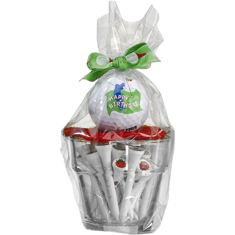 Glastopf Golfer's Birthday Geschenkartikel