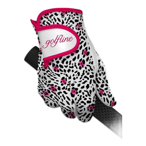 Golfhandschuh Pink Leopard Damen