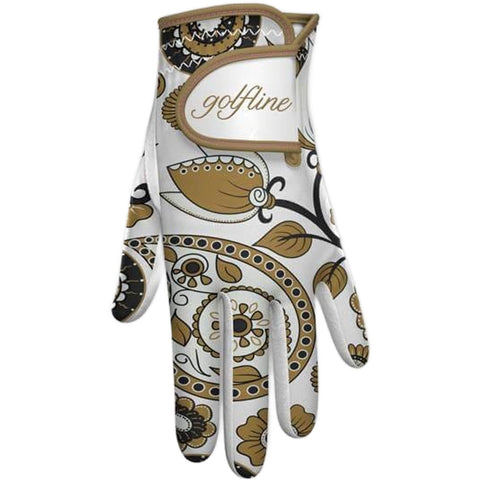Ornament Sand Golfhandschuh Damen