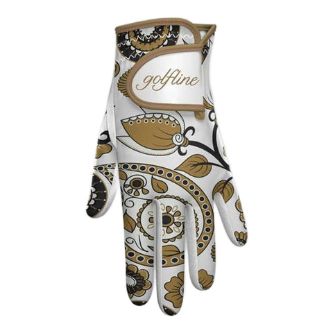 Ornament Sand Golfhandschuh Damen