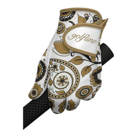 Ornament Sand Golfhandschuh Damen