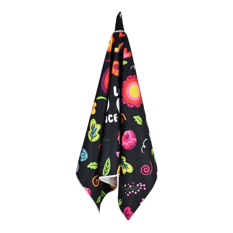 Love Peace & Golf Fusion Towel