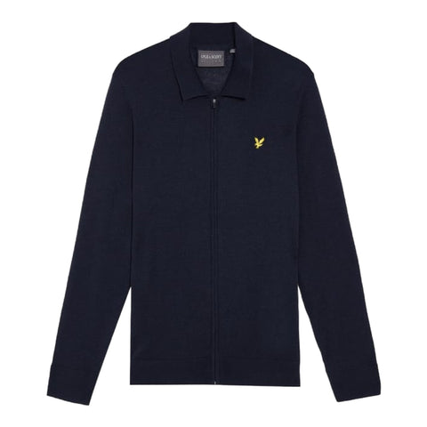 Lightweight Knitted Collared Cardigan Herren