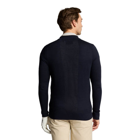 Lightweight Knitted Collared Cardigan Herren