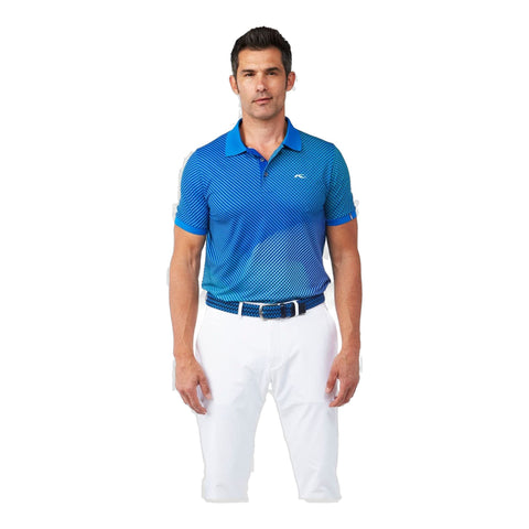 M Spot Printed Polohemd Herren