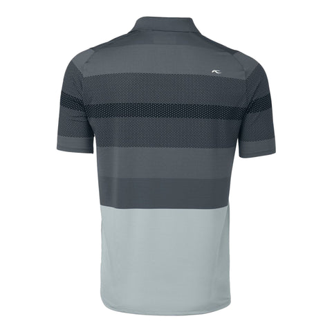 Engineered Stripe Kurzarm Poloshirt Herren