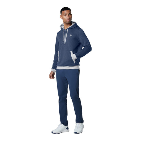 1/4 Zip Colour Block Hoodie Herren