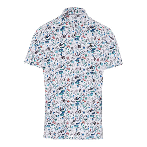 Roadmap All-Over Novelty Polo Herren