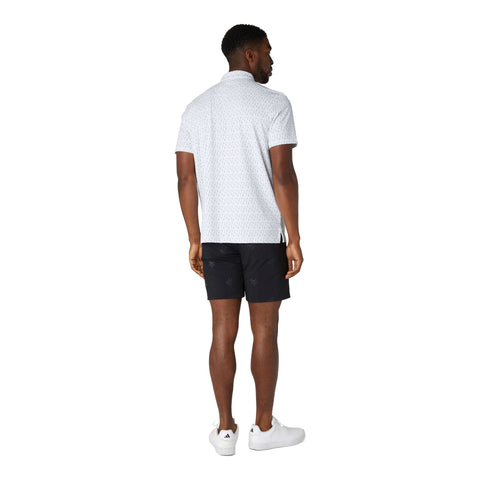 All-Over Golf Ball Print Golf Poloshirt Herren