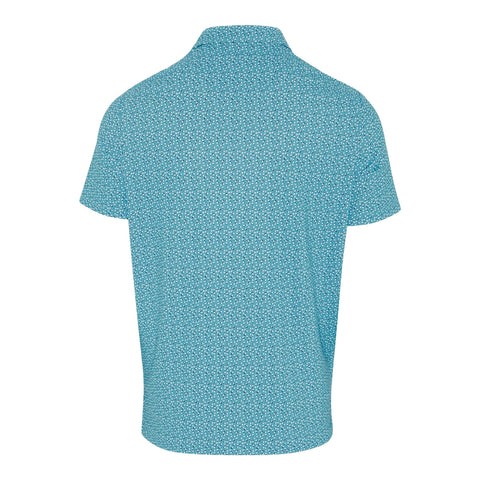 All-Over Golf Ball Print Golf Poloshirt Herren
