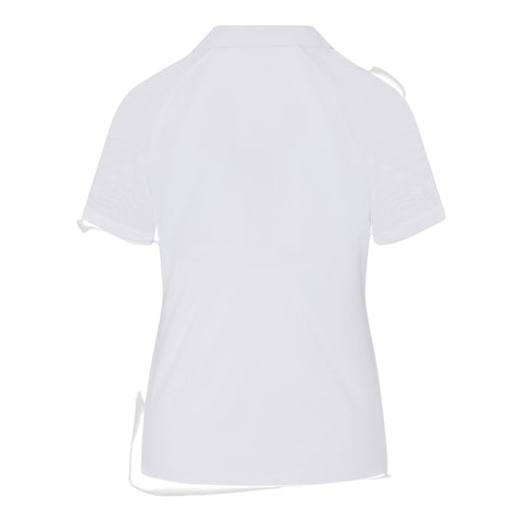 V-Neck Colour Polo Damen