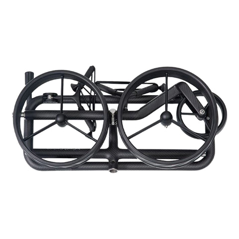 Carbon Shine 3-Rad Golftrolley